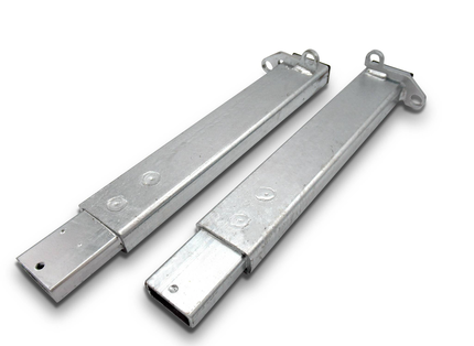 Eckrunge für 350 mm Bordwand – gibt dem Böckmann Hochladeranhänger mehr Stabilität (hinten links / vorne rechts).