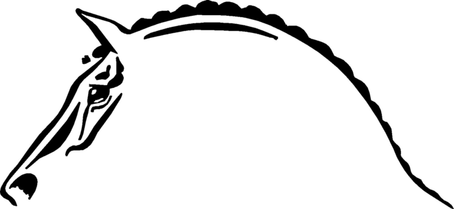 Böckmann Dekor Pferdekopf  (3M) 410 mm x 192 mm, links