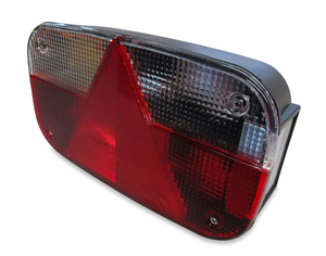 Multipoint III verlichting met kentekenplaatverlichting, links