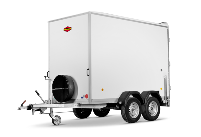 Böckmann Kofferanhänger Tieflader Tandem KT 3015/27 H.