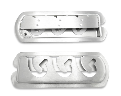 Boxenstangenträger hinten rechts– Teil des MSS, sichere Außenentriegelung, höhenverstellbar für Böckmann Pferdeanhänger.