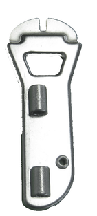 Boxenstangenträger für Böckmann  Multi Safe System mit sicherer Notentriegelung von außen und flexibel höhenverstellbaren Boxenstangen.