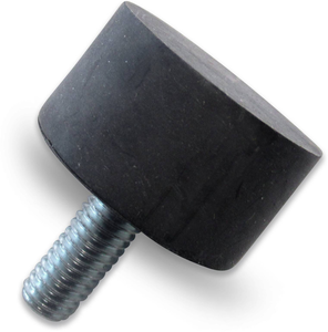 Anti-vibration buffer 30x17 mm with threaded pin M8