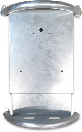 Robuster, verzinkter Kennzeichenhalter für Böckmann    Pferdeanhänger mit 2 stabilen Auftritten.