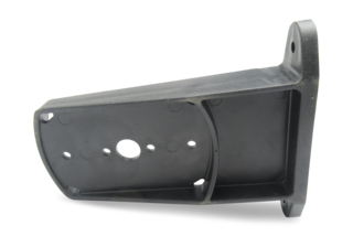 Halterung aus Gummi in schwarz für die Begrenzungsleuchte (24) beim Baumaschinenanhänger oder Autotransporter von Böckmann.