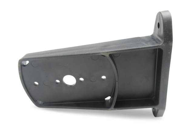 Halterung aus Gummi in schwarz für die Begrenzungsleuchte (24) beim Baumaschinenanhänger oder Autotransporter von Böckmann.