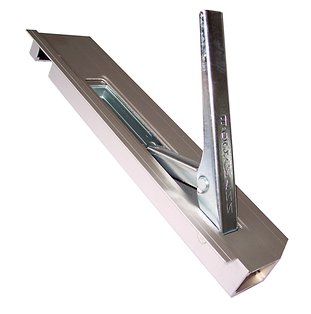 Langwegverschluss für Bordwand am Böckmann Hochlader – ermöglicht sicheres Öffnen und Schließen der Bordwand beim Anhänger.