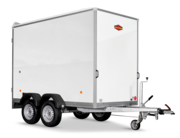 Böckmann Kofferanhänger Tieflader mit Sandwichbordwänden KT-SW 3015/27 H.