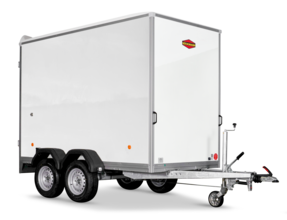 Böckmann Kofferanhänger Tieflader mit Sandwichbordwänden KT-SW 3015/27 H.