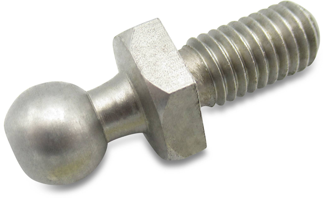 Kugelzapfen, V2A, f., Suspa-Gasfeder
Kugelkopf verzinkt fuer Gasdruckfeder von Boeckmann
Kugelkopf verzinkt für Gasdruckfeder von Böckmann