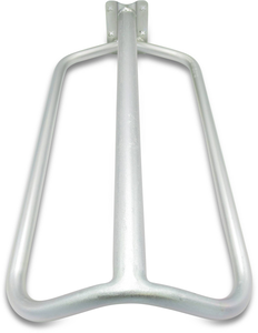 Western saddle rack, galv.