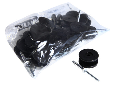 Befestigungs-Set für Containernetz – sichert Ladung auf Böckmann Aluminium-Anhängern bis 3 m Länge einfach und zuverlässig.