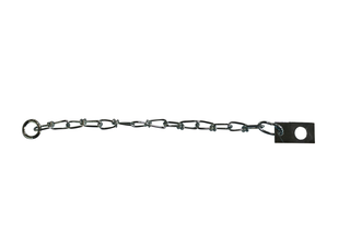 Sicherungskette verzinkt,   Laenge 240 mm mit 3 mm Ring   von Boeckmann
Sicherungskette verzinkt,  .Länge 240 mm mit 3 mm Ring  .von Böckmann