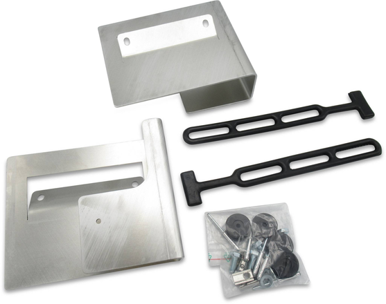 Befestigungsmaterial zur Montage der Halterung an der Bordwandinnenseite für originale Böckmann Stahl- oder Alu-Auffahrschienen..