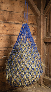 Hay net, blue