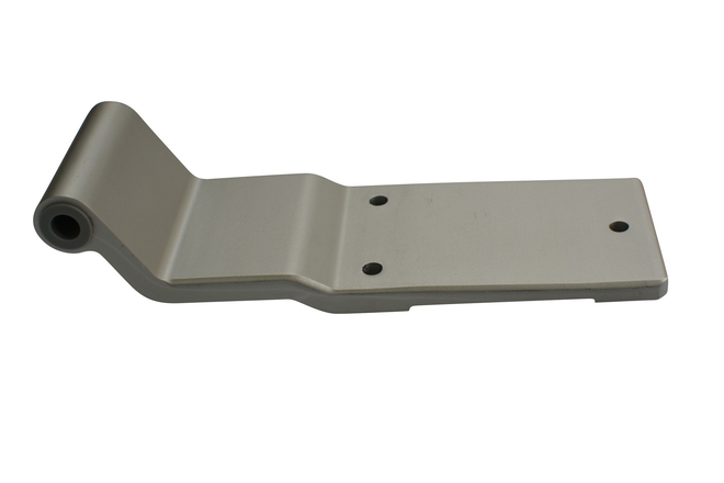 Aluminium Scharnier mit Buchsen fuer Hinterklappe und Fluegeltuer, Kofferanhaenger von Boeckmann  Laenge: 210 mm  Breite:   66 mm  Hoehe:    55 mm  Lochgroesse 6 mm
Aluminium Scharnier mit Buchsen für Hinterklappe und Flügeltür, Kofferanhänger von Böckmann .Länge: 210 mm .Breite:   66 mm .Höhe:    55 mm .Lochgröße 6 mm