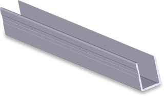 Alu-Einfassprofil 25 mm L=345 mm   Boeckmann Ersatzteile
Alu-Einfaßprofil 25 mm L=345 mm  .Böckmann Ersatzteile
