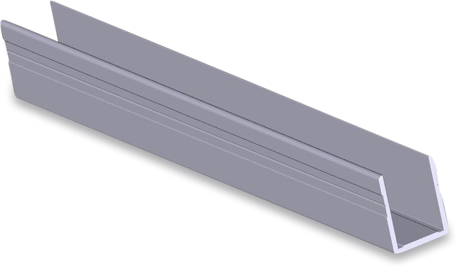 Alu-Einfassprofil 25 mm L=345 mm   Boeckmann Ersatzteile
Alu-Einfaßprofil 25 mm L=345 mm  .Böckmann Ersatzteile