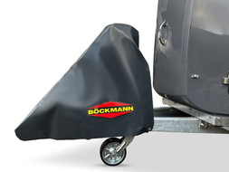 Abdeckhaube für automatik Stützrad, anthrazit mit Böckmann Logo