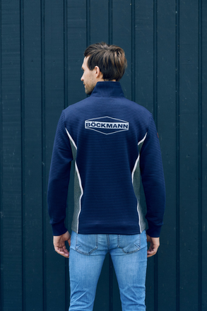 Böckmann Kollektionsartikel Sweatjacke Herren in blau.