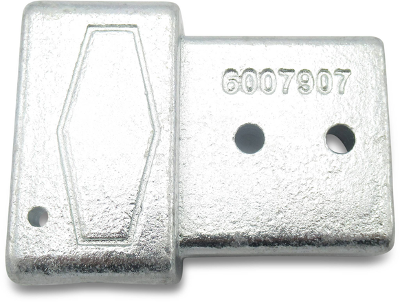 Bolzenaufnahme fuer Gitteraufsaetze von Boeckmann
Bolzenaufnahme für Gitteraufsätze von Böckmann