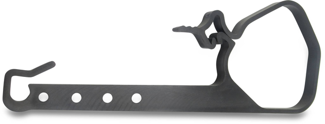 Bowdenzughalter aus Kunstoff zur Fixierung der Bremsseile    110 mm von Boeckmann
Bowdenzughalter aus Kunstoff zur Fixierung der Bremsseile  Ø 110 mm von Böckmann