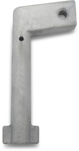 Locking pin, tipping bearing front left/rear right side