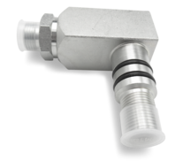 Absperrventil 90 Grad für Hydraulik.