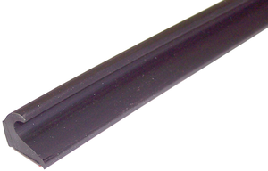 Baguette protège-pluie plastique 700 mm