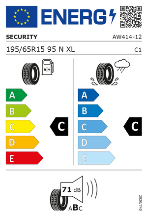 Rad 195-65 R 15 5-Loch Felge 95N AW414