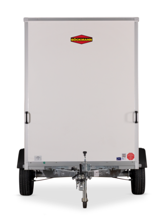 Böckmann Kofferanhänger Tieflader Einachser KT 3015/135 H.