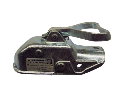 Winterhoff WW200-B3H Ø50 mm Kugelkupplung für gebremste Anhänger – robust, abschließbar und ideal für Böckmann Anhänger.