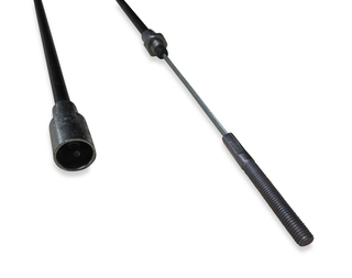 Bremsseil für Böckmann-Anhänger, passend für verschiedene Modelle. Sorgt für sichere und zuverlässige Bremskraftübertragung. "Knott", 1530/1740 mm