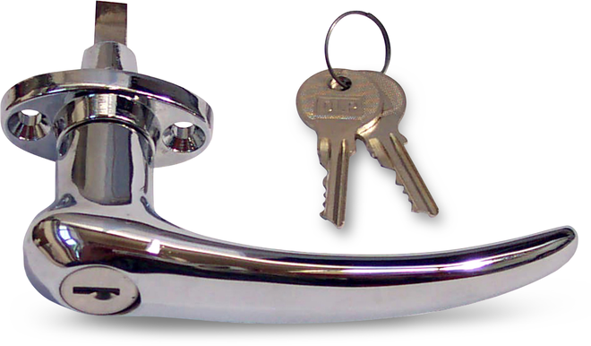 Außentürgriff mit Zylinderstift 40 mm für Böckmann Pferdeanhänger