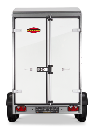 Böckmann Kofferanhänger Tieflader mit Sandwichbordwänden KT-SW 3015/27 H.