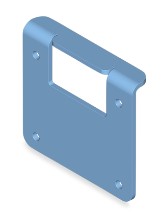 Klemmplatte für Gegenhalter AL-Kipper verzinkt.
Die Platte hat eine Länge von 120mm,k eine Breite von 130mm und eine Höhe von 5mm.