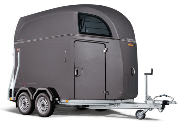 Der Pferdeanhänger Comfort Esprit Eco von Böckmann.
Comfort Esprit Eco, schiefergrau-metallic
Boeckmann Comfort Esprit Eco Modell in Schiefergrau-Metallic