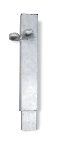 Verzinkte Eckrunge für 350 mm Bordwand vorne links/hinten rechts – sorgt für mehr Stabilität bei Böckmann Hochlader & Kippern.