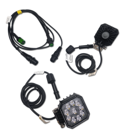 Rückfahrscheinwerfer WorkFAB I mit Schalter und 10 LED. Gesamtlänge 1500 mm von Böckmann