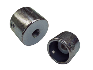 Breast bar end piece