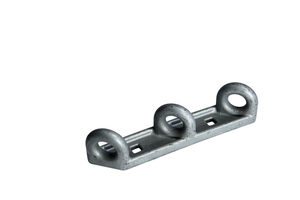 Partition wall bracket left 2010 galv.