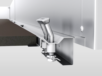 Original Böckmann T-Zurrbügel-Nachrüstsatz für die Seitenblende für Hochlader ab HL-AL 3218 ab Baujahr 2018.