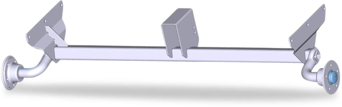 Achse Ungebremst Laufachse Nieper 750kg 120cm Aufla Produktbild-Vorschau 3