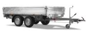 Hochlader von Böckmann in Ausführung mit Aluminium Bordwände.
Hauptbild,  Product,  Hochlader,  PKW-Anhänger
Hochlader von Böckmann in Ausführung mit Aluminium Bordwände.