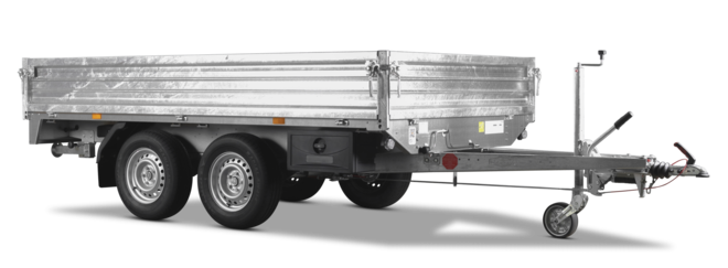 Hochlader von Böckmann in Ausführung mit Aluminium Bordwände.
Hauptbild,  Product,  Hochlader,  PKW-Anhänger
Hochlader von Böckmann in Ausführung mit Aluminium Bordwände.