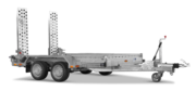 Der Böckmann Baumaschinentransporter BT-ST 3016/35.