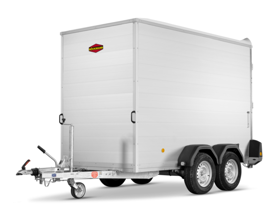 Böckmann Kofferanhänger Tieflader Tandem KT-AL 3015/27 H F.