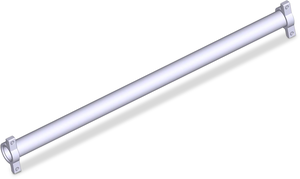 Porte-selle tube pivotant