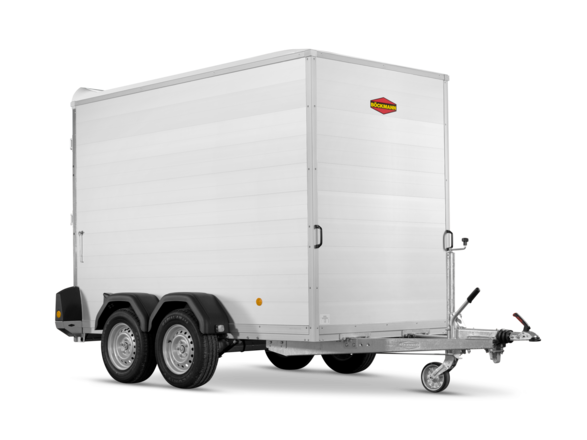 Böckmann Kofferanhänger Tieflader Tandem KT-AL 3015/27 H F.