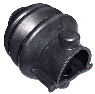 Faltenbalg für Knott KF 20 & KF 27 schützt bewegliche Teile am Böckmann Anhänger vor Schmutz, Wasser und Verschleiß.